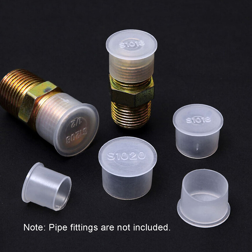 M6-M85 Pipe Fitting Thread Dust Cap Plastic External Thread Protective Cover