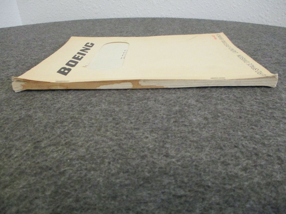 1964 NASA SATURN/ APOLLO - BOEING AEROSPACE TRAINING MANUAL BOOLEAN ALGEBRA