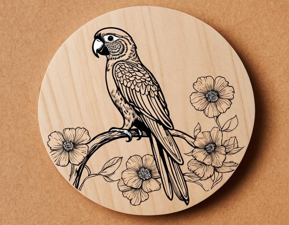 Personalized Laser Engraved Wooden Coasters