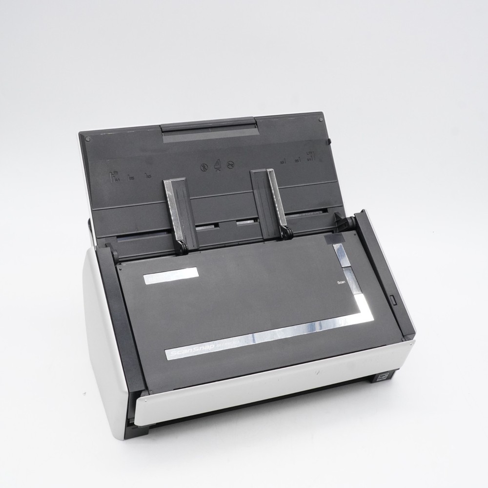 Fujitsu ScanSnap S1500 Document Scanner Tested W/ Power Supply & USB Cables