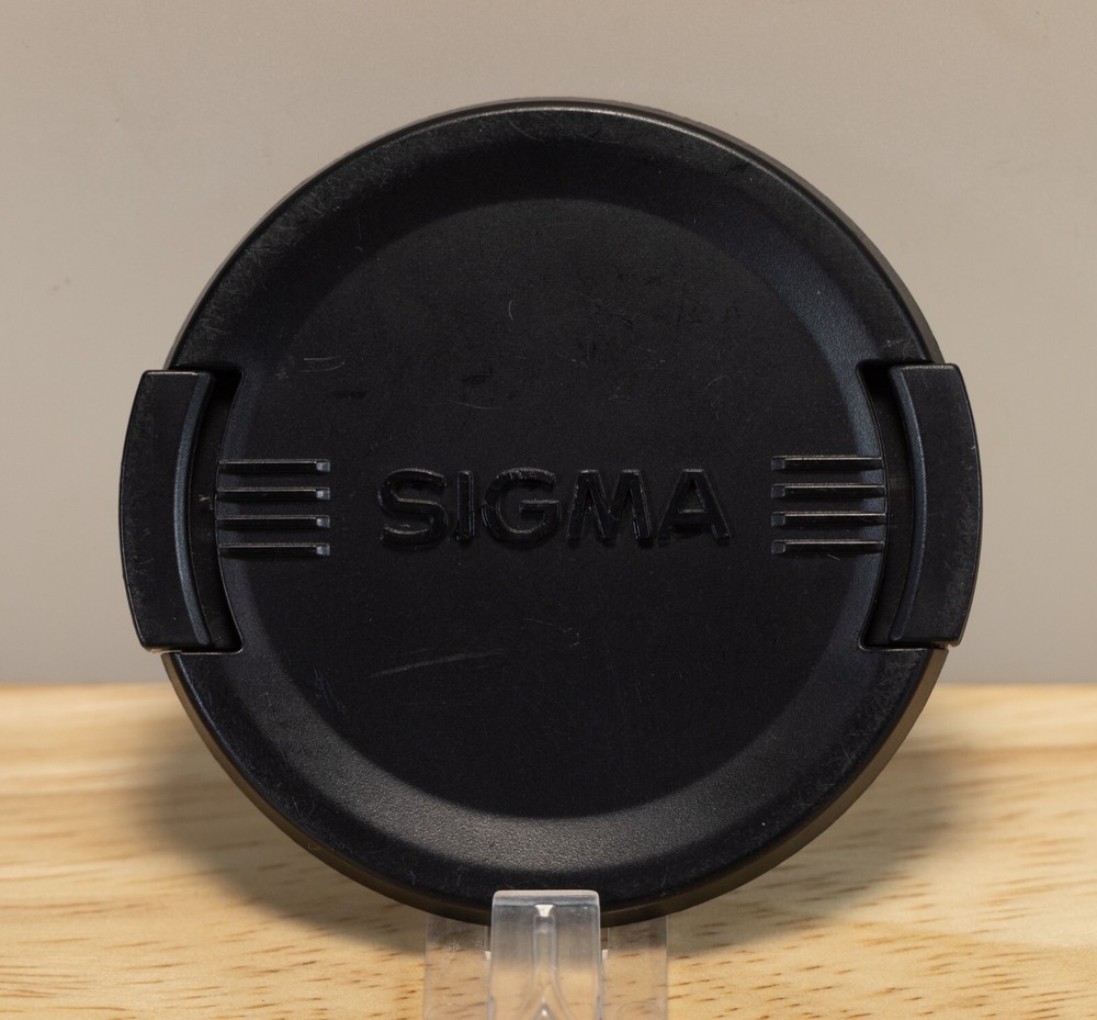 Original 58mm Sigma plastic front lens cap - Made in Japan