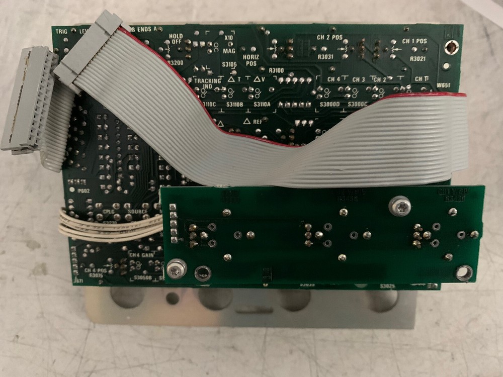 Knob and Button Panel for Tektronix 2465 analog Oscilloscope