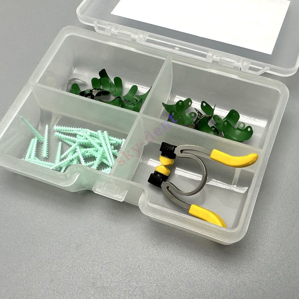 Dental Matrix Bands Paediatric Matrices Clamp Ring Sectional Matrix System+Wedge