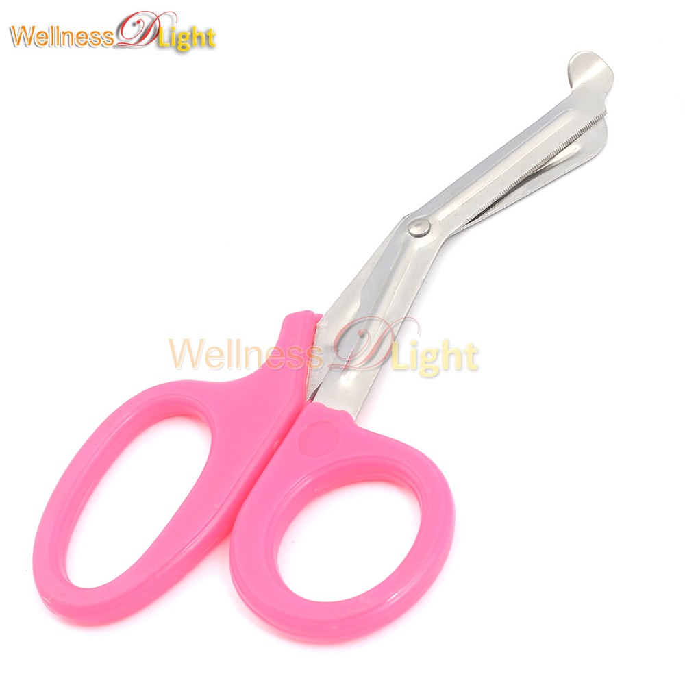 WDL Pink Utility Scissors 7.5" Multi-Purpose EMT Shears Surgical Instruments