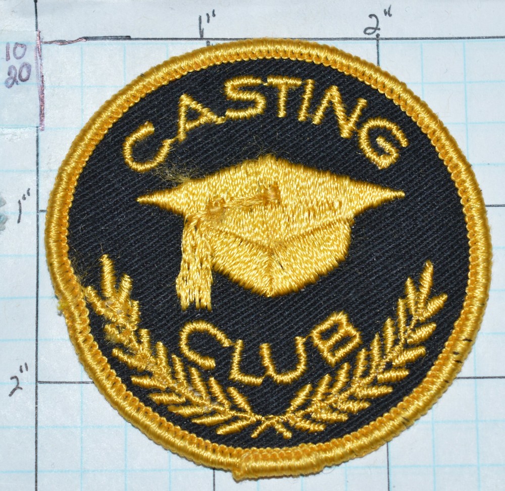 CASTING CLUB GRADUATE VINTAGE 2.5" PATCH