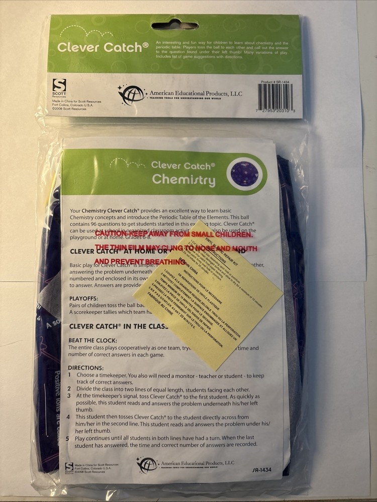 Clever Catch - Chemistry