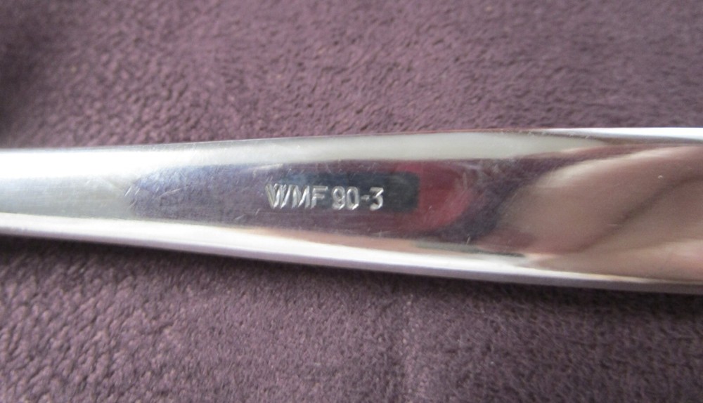 Mid Century Modern German Silverplate Asparagus Server WMF Unknown Pattern G