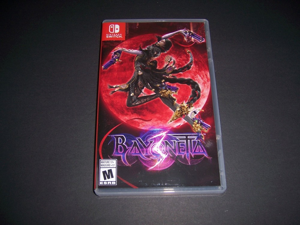 Authentic Box Case ONLY Replacement Nintendo Switch for Bayonetta 3 Three