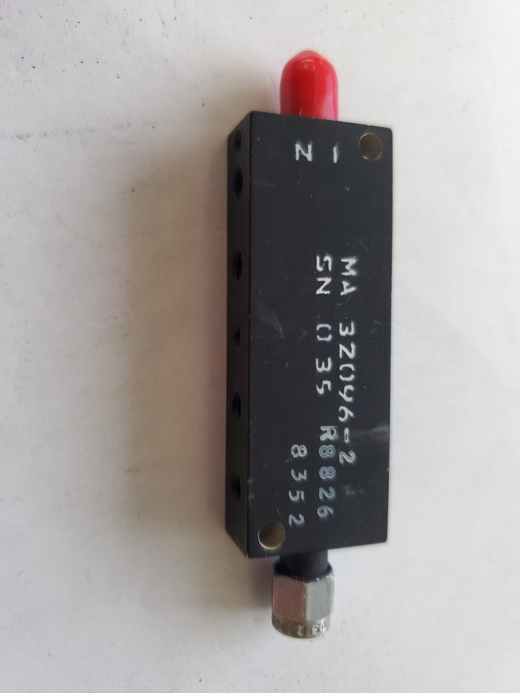 MA 32096 lowpass filter 3.5 GHz adjustable (some) tested, see data, M/A COM