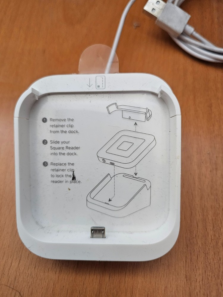 Square Credit Card Reader Dock Charger Only (No Reader)