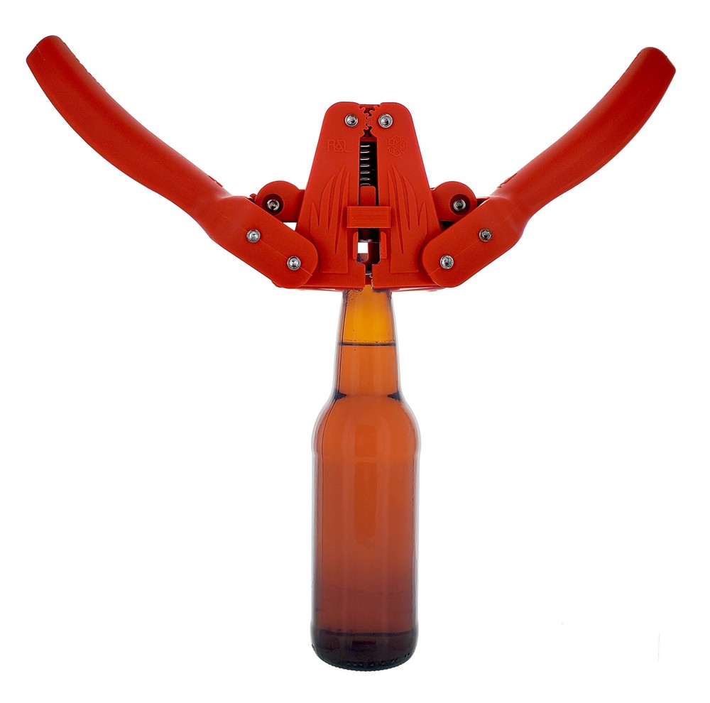 Red Beauty Bottle Capper With Red Oxygen Barrier Crown Caps, ...