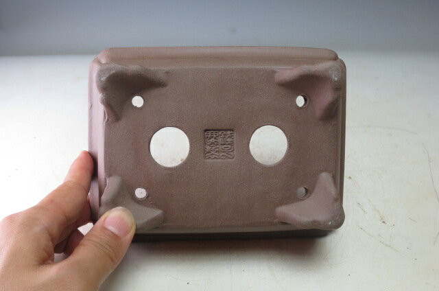 Zenigo Bonsai Pot – Unused, Large Shallow Rectangular Design
