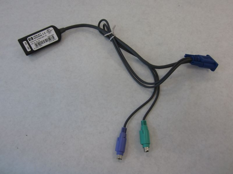 HP 286597-001 PS2 KVM Interface Dongle zy