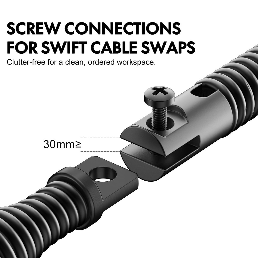 POPULO 8-Piece Drain Snake Drill Attachment - Tackle Any Clog with