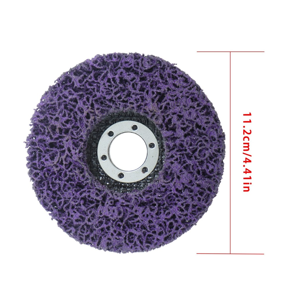 4.5 Inch Strip Discs Stripping Wheel 10 Pack Rust Remover Angle Grinding Discs