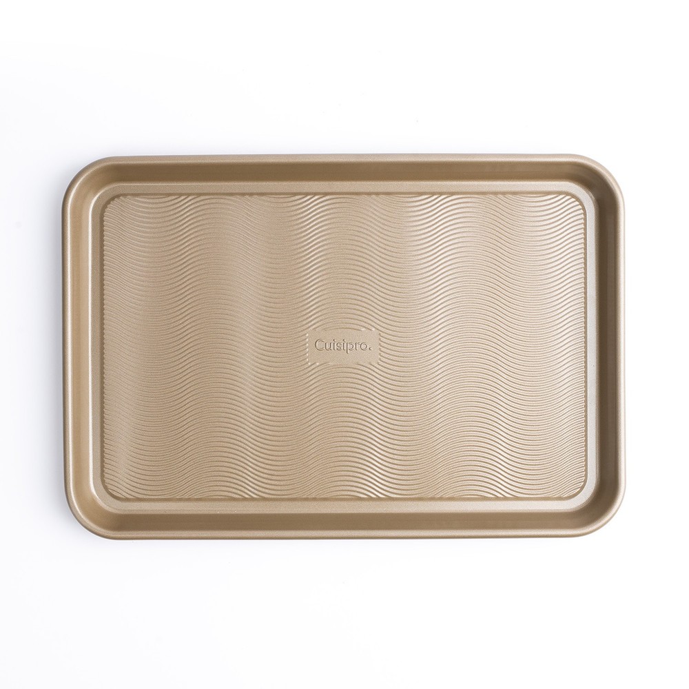Cuisipro 13.5 x 9.5-Inch Rectangular Steel Nonstick Baking Sheet Pan