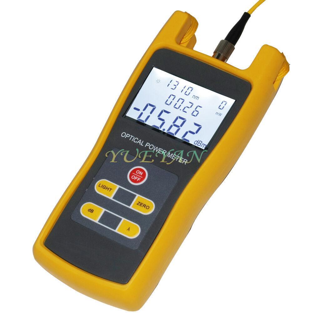 Fiber Optic Tester Tools Optical Power Meter Laser Optical Fiber Light Source SM