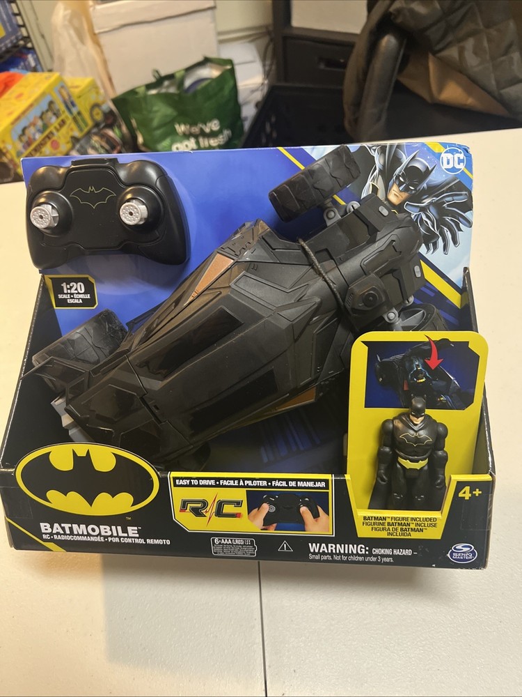 DC Comics Batmobile Remote Control R/C Vehicle with Batman Action Figure
