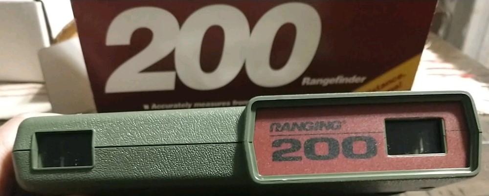 Vtg Ranging 200 Rangefinder Monocular Shooting Target Hunter Tool W/ Box