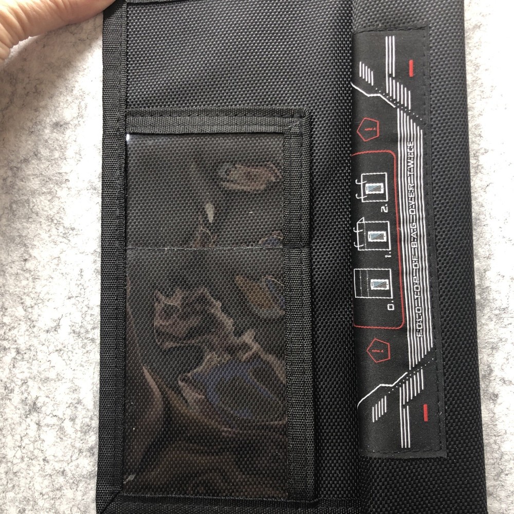 Non-Window Bag for Device Shielding for Militay Travel & Data Security