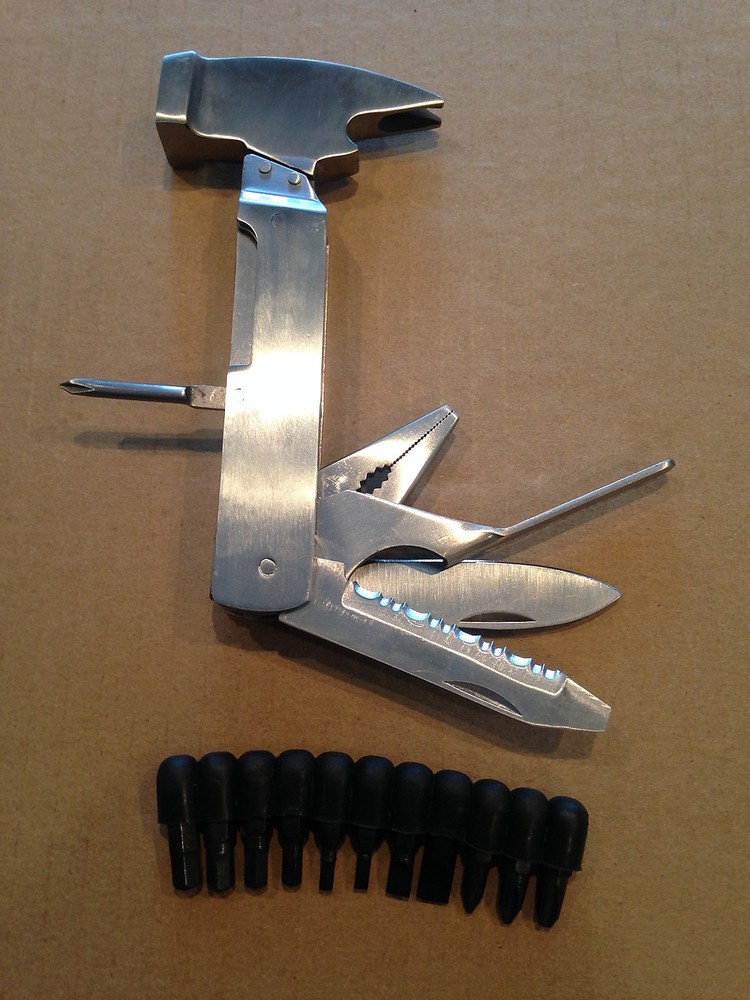 Multi Tool With HammerAnd Drivers