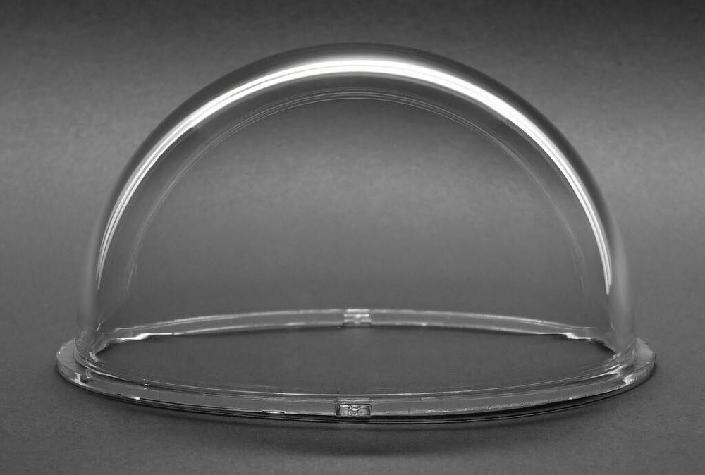 JMX Acrylic / PC CCTV Replacement Clear Camera Dome Cover Transparent