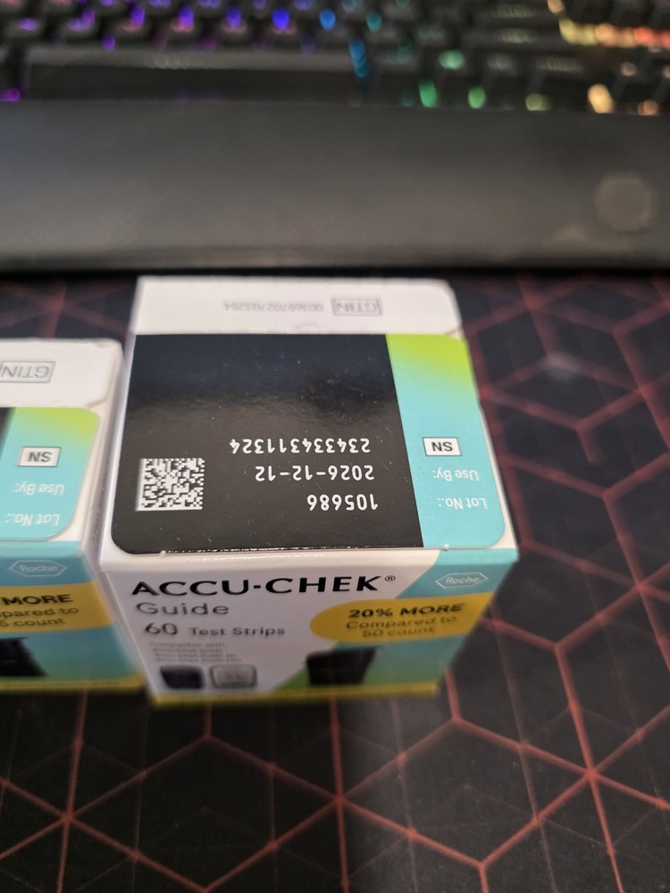 AccuChek Guide 115ct Test Strips NEW Sealed