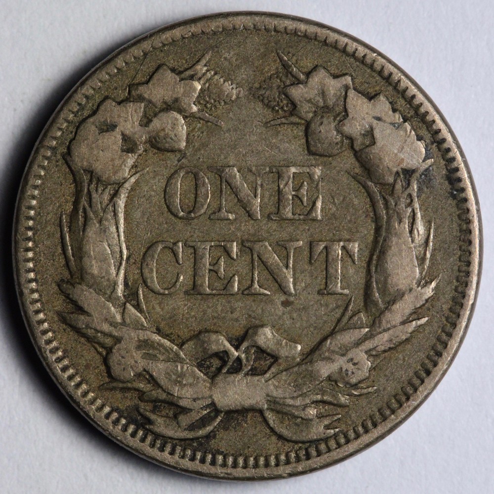 1857 Flying Eagle Cent Penny XF E103 GKFH