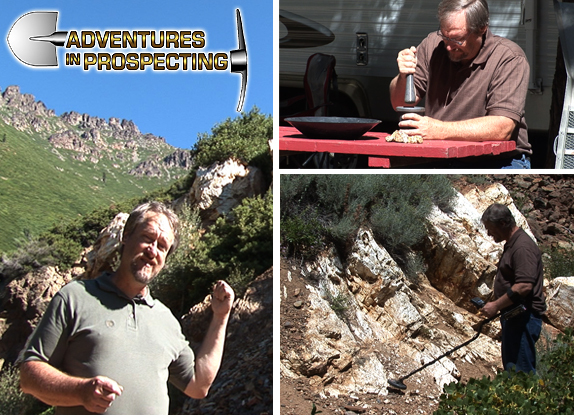 HARD ROCK PROSPECTING TECHINQUES HOW TO DVD new