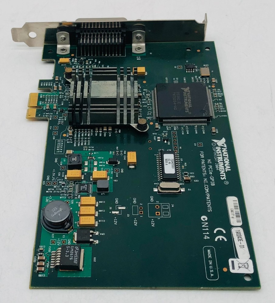 NATIONAL INSTRUMENTS NI PCIe-GPIB 190243E-01 ANALYZER INTERFACE ADAPTER CARD
