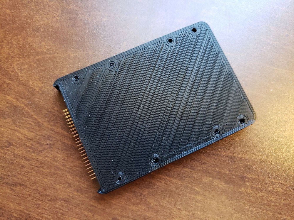 2.5" (laptop) microSD / SD to IDE hard drive carrier with electronics
