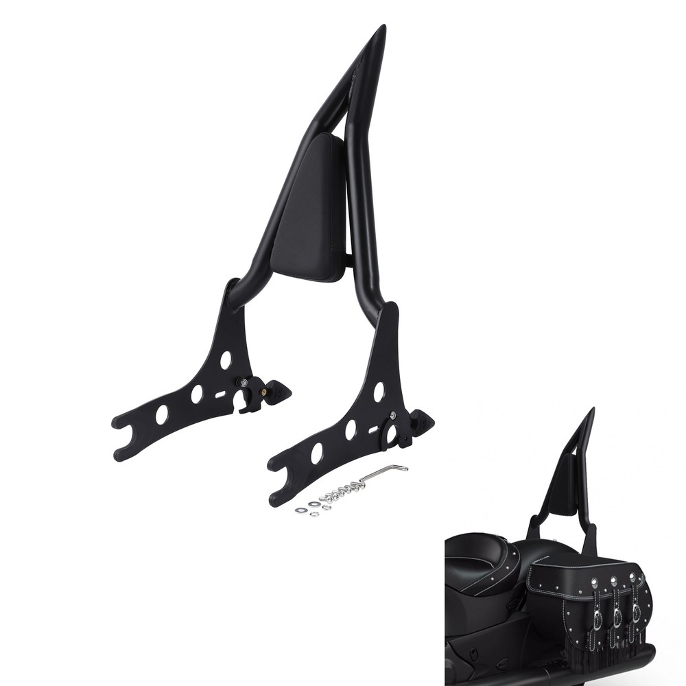 Passenger Sissy Bar Backrest Fit For Indian Chieftain Springfield Roadmaster