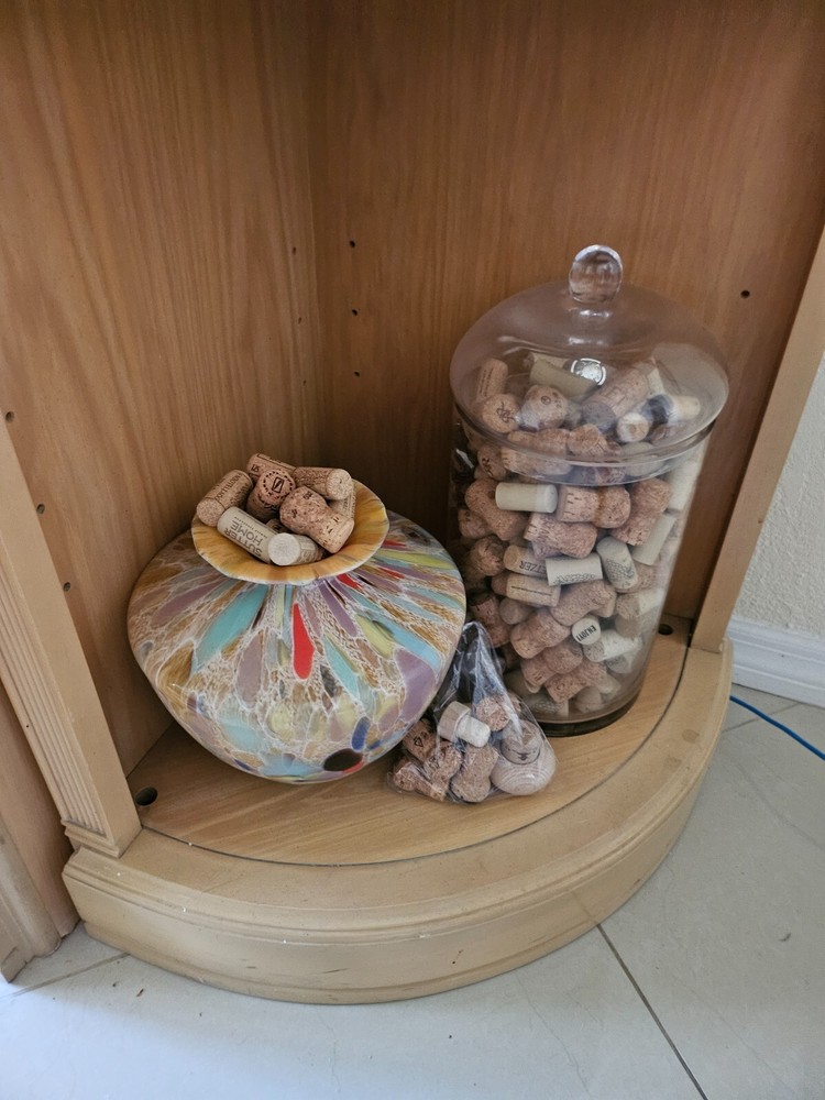 Wine Corks Lot of 300 used for Crafting- Various Wineries