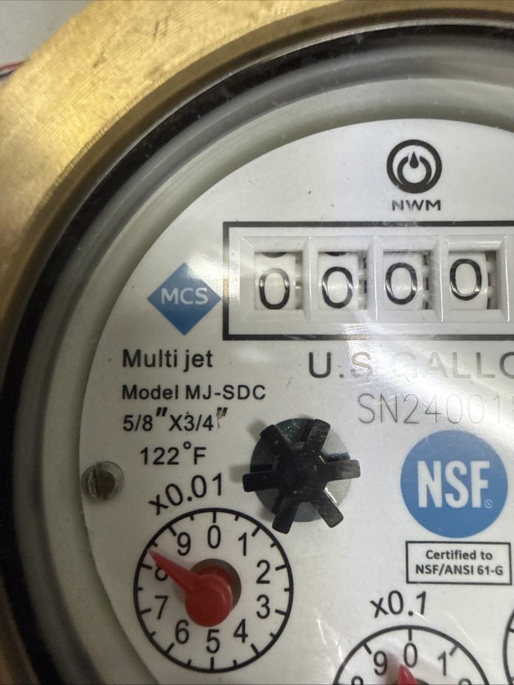 MCS Multi-Jet Water Meter MJ-SDC
