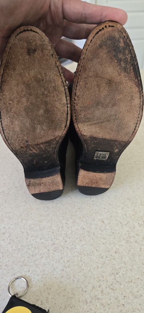 Frye Leather Black Boots Women's 6.5B