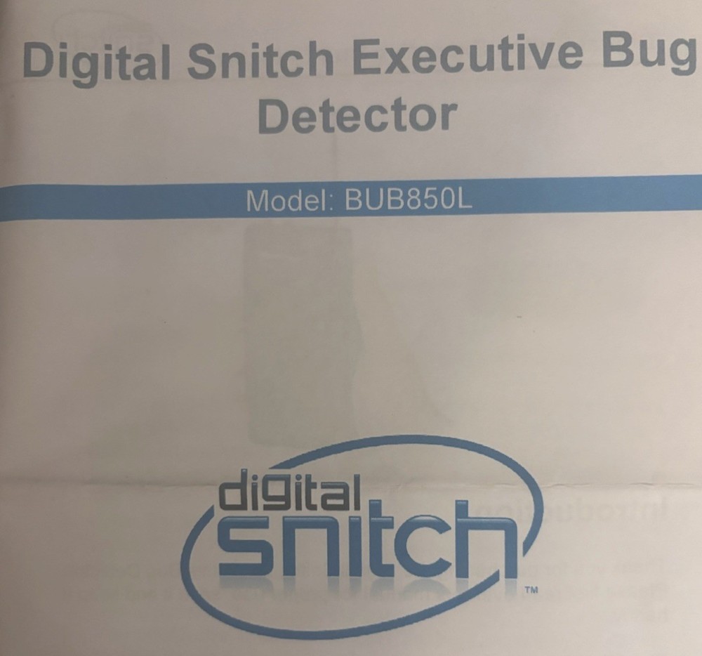 Anti-Spy RF Signal Bug Detector