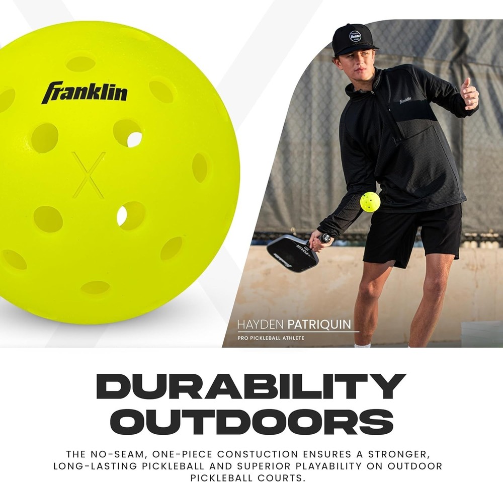 Franklin X-40 Pickleballs - Performance & Durability