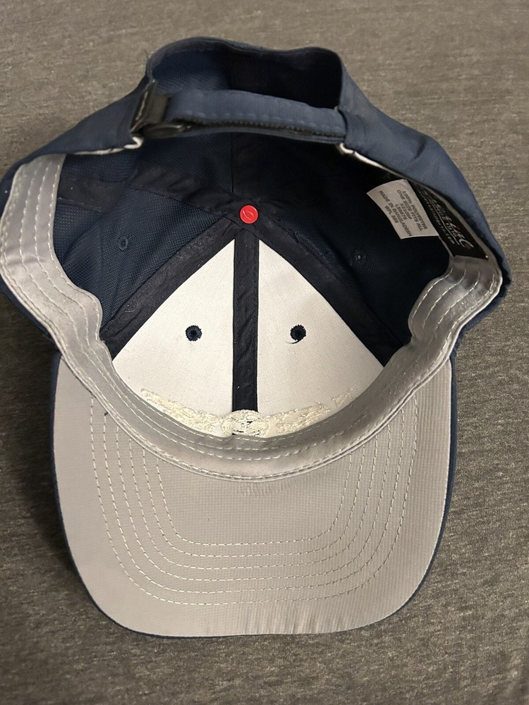Navy Golf Seal Beach Hat OSFM Adjustable Blue Design Ships Free