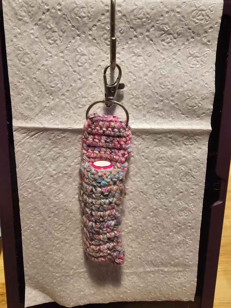 Handmade Crochet Lip Balm Holder