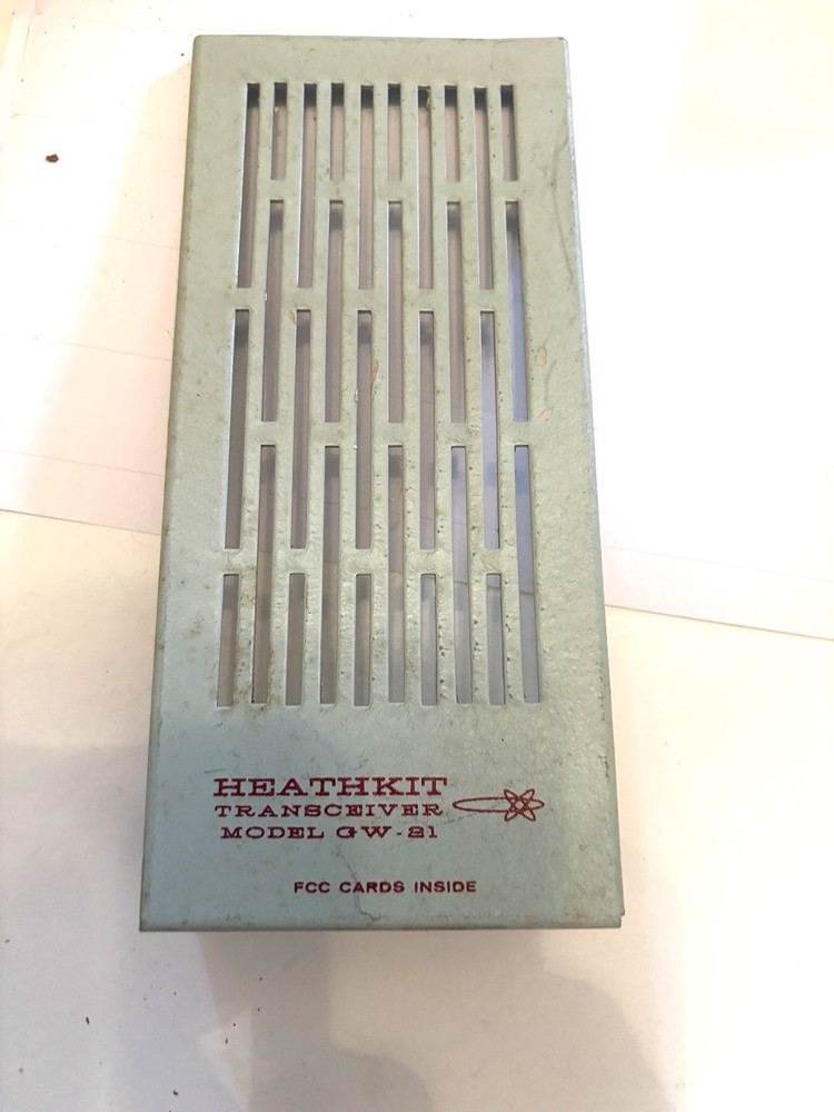 Heathkit Transceiver GRILL Model GW-21 - Front Cover