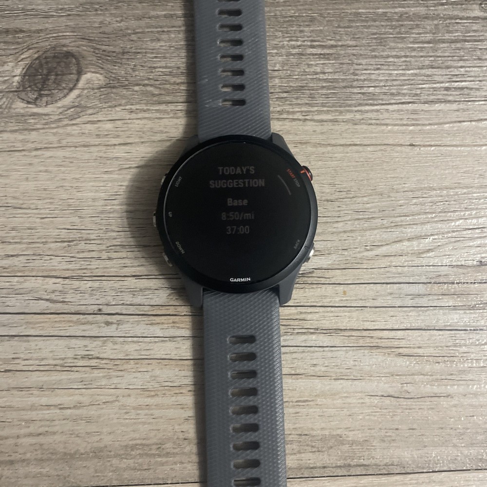 Garmin Forerunner 255 Black Running Watch with GPS Capability