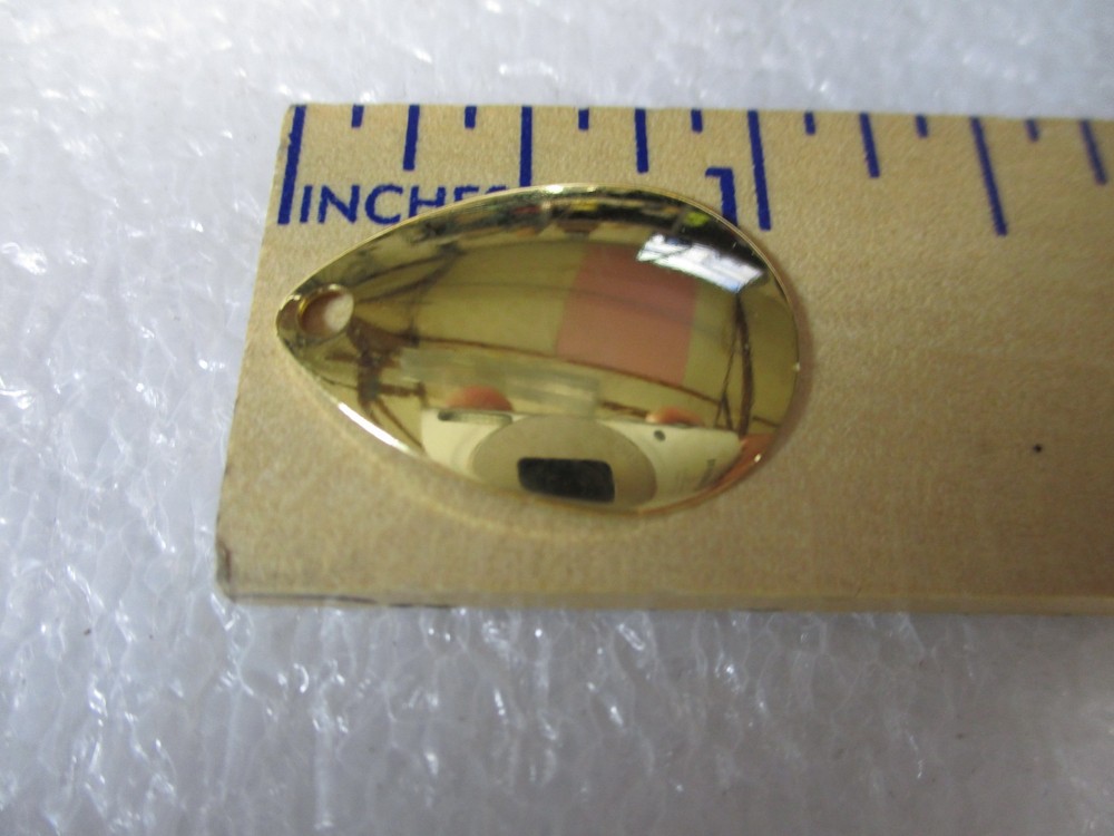 25 PCS. Colorado Brass Spinner Blades Size # 3