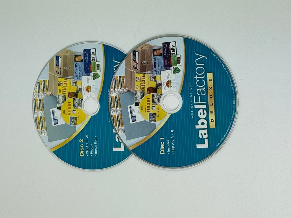 Art Explosion Label Factory Collection For Windows | NO VALIDATION CODES