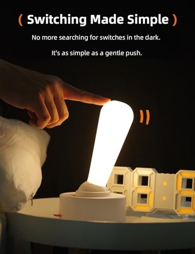 Lever Night Light Innovative Dimmable Toggle Switch Stylish Fun Wall/Desktop