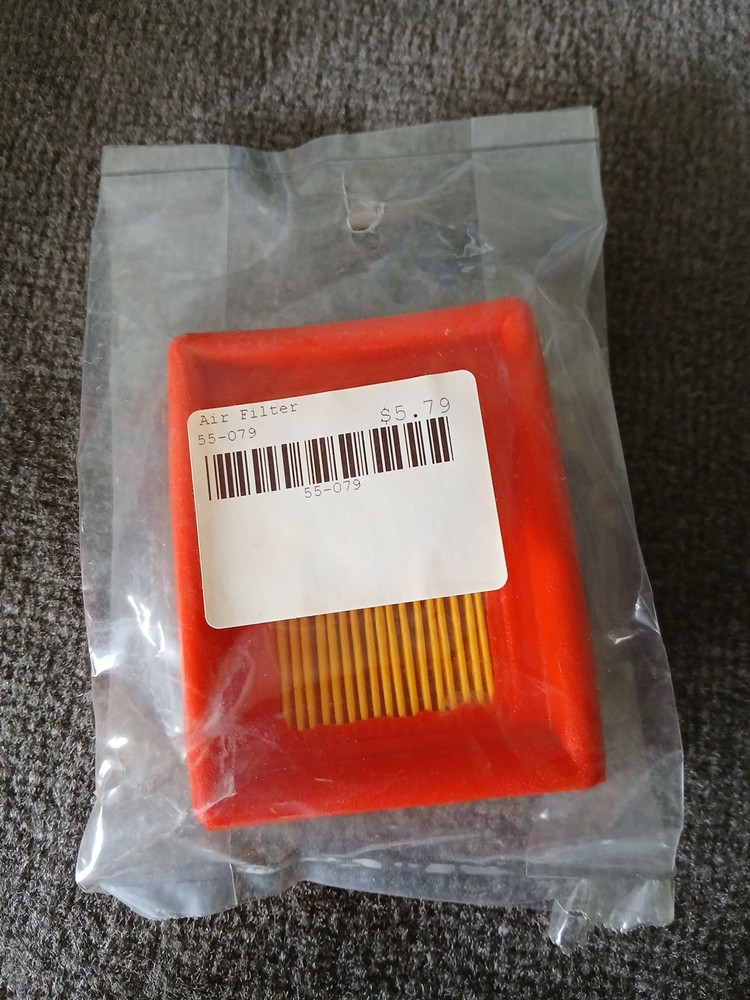 Replacement Air Filter, 55-079 New Old Stock