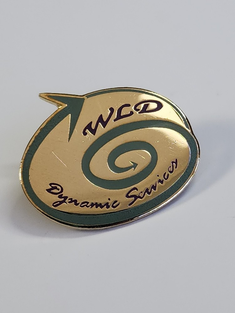 WLD Dynamic Services Lapel Pin Advertising