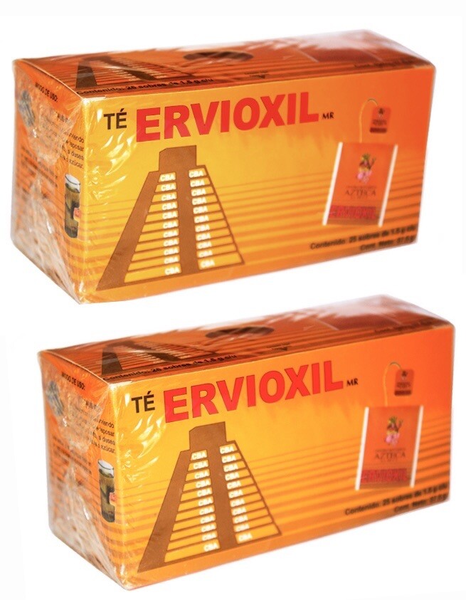 TE ERVIOXIL tea 2 Pack 50 Tea Bags