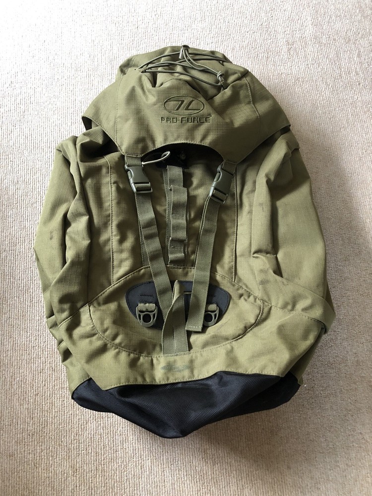 Large Highlander Pro Force Trooper 45 Rucksack Backpack!!!