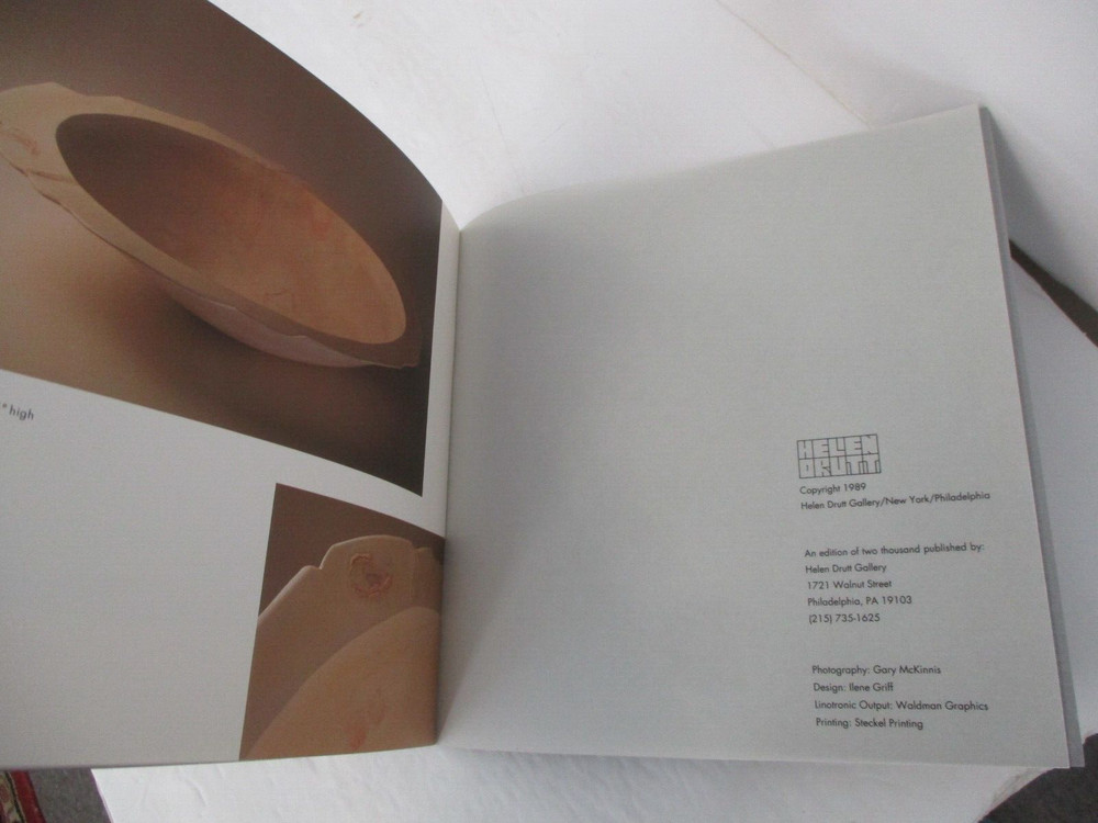 JILL BONOVITZ, Recent Work, 1989 Earthenware Exhibit Catalog