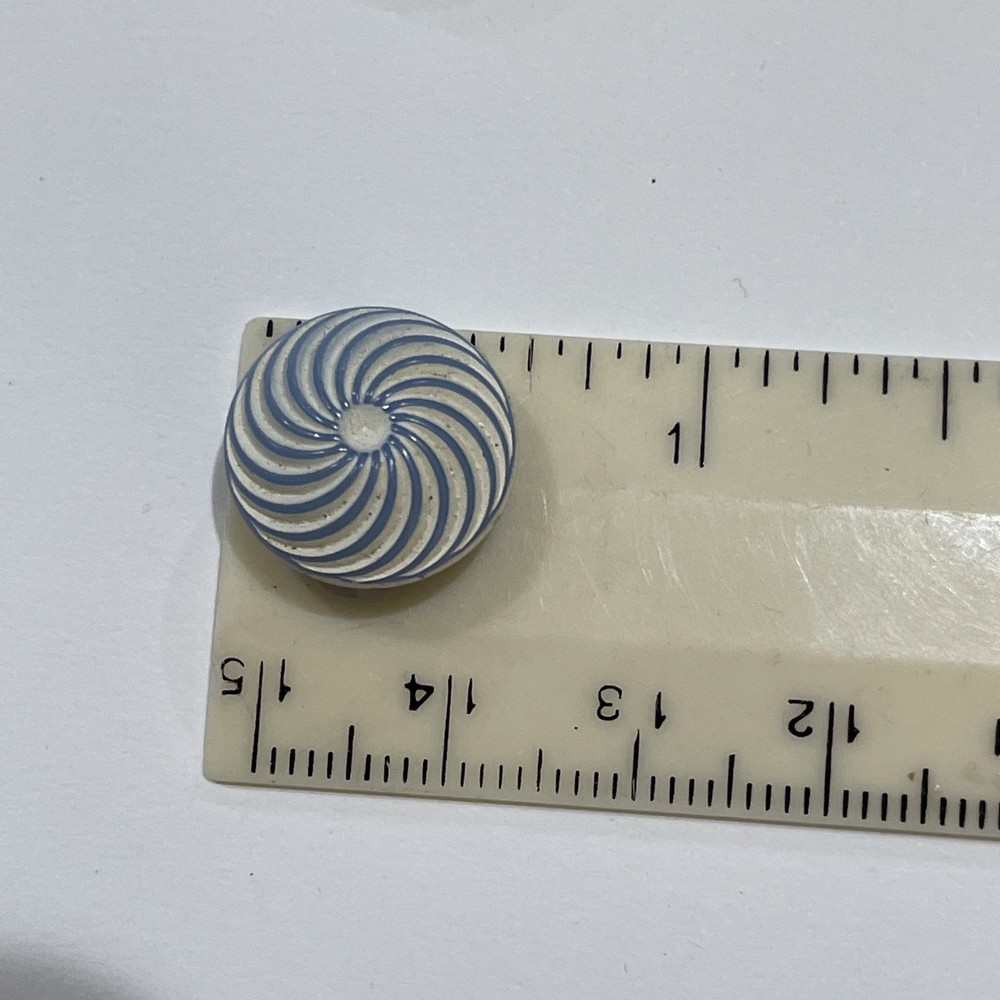 5 Vintage Plastic Colt Mfg Buttons #9
